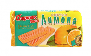 Вафли Лимонные 72 гр. Спартак